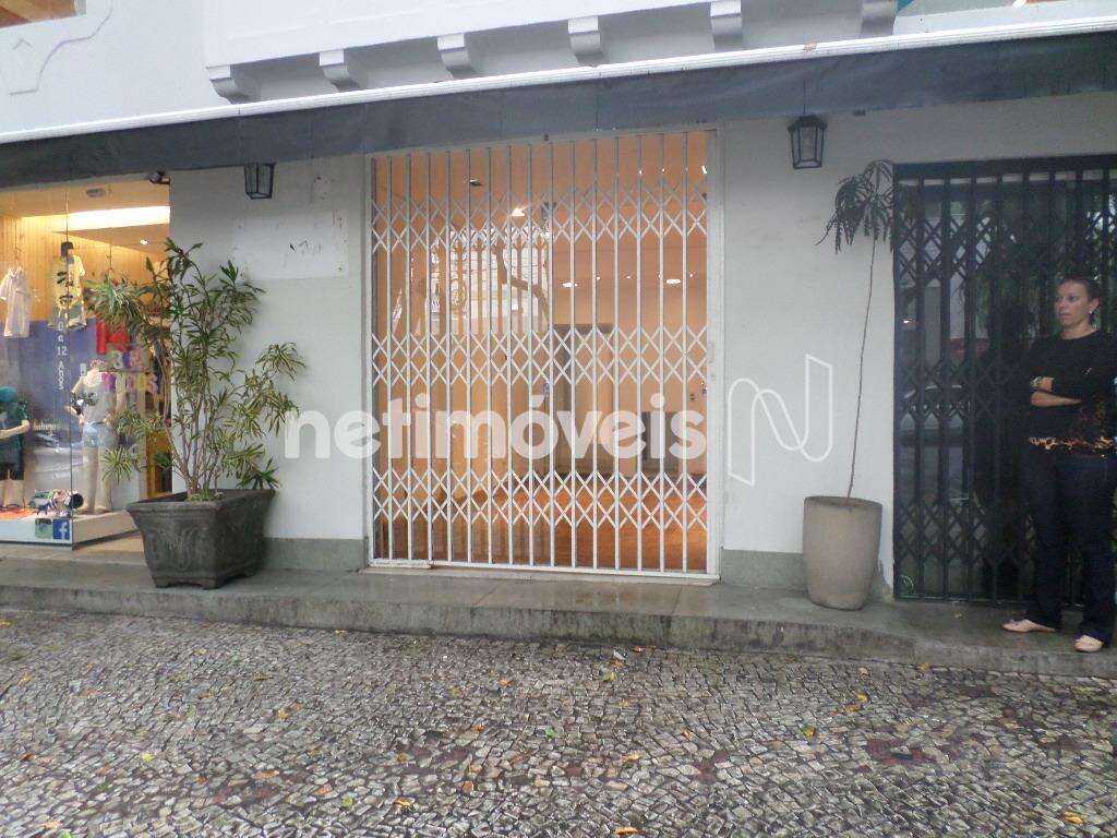 Fachada das lojas
