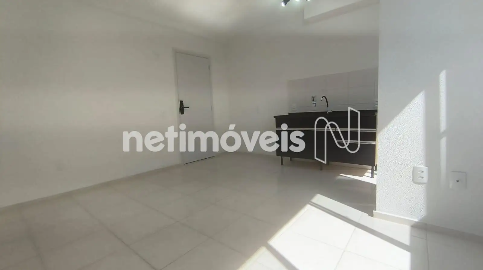 Sala/cozinha conjugada