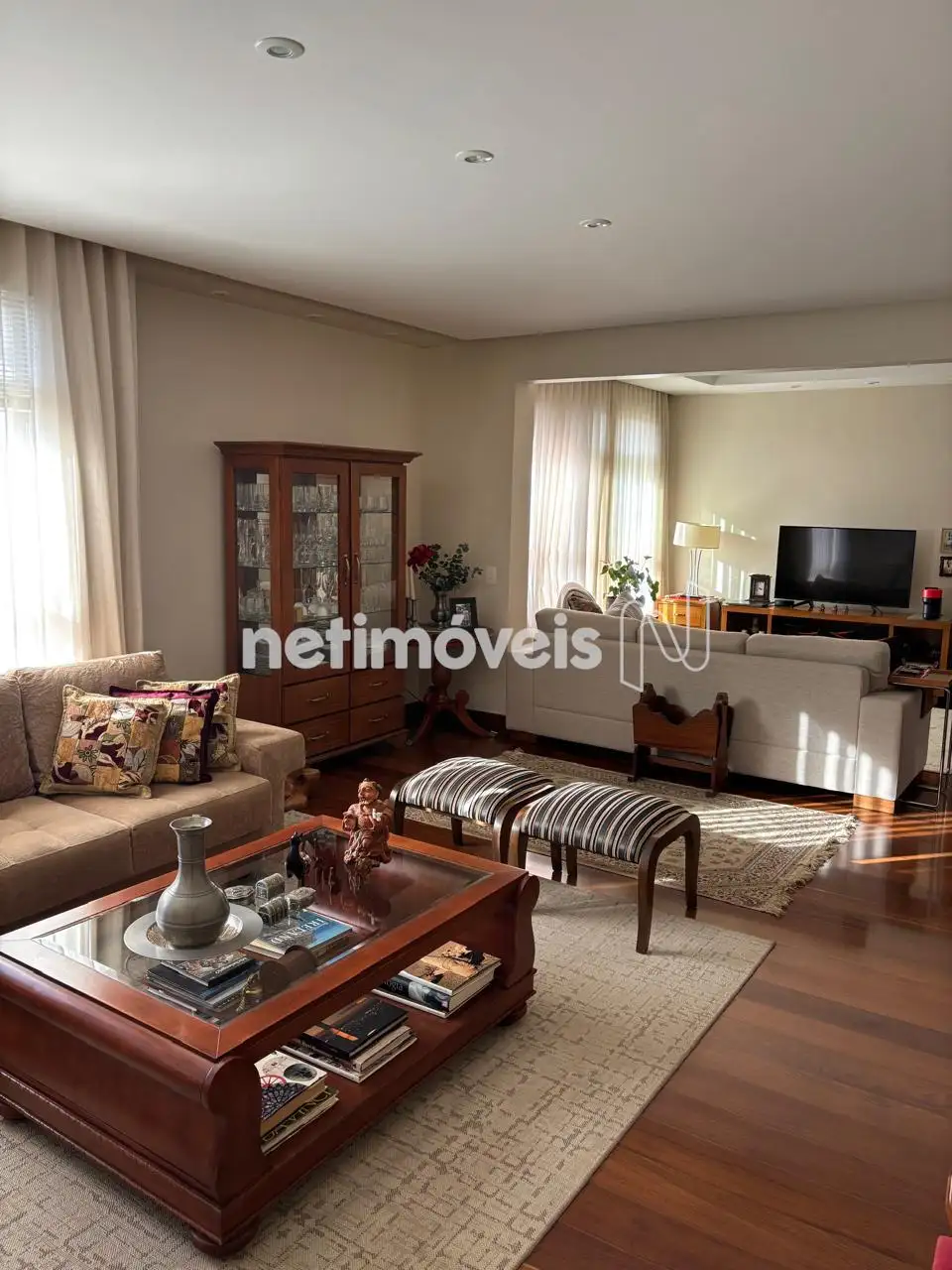  Salão em L para 3 ambientes