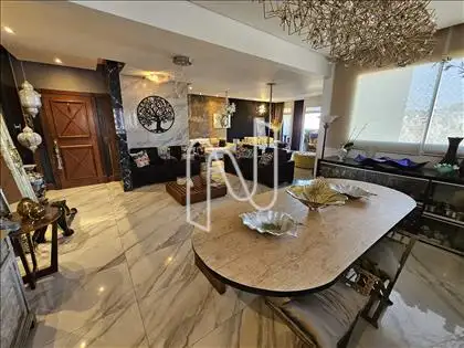 Sala de estar conjugada com copa 