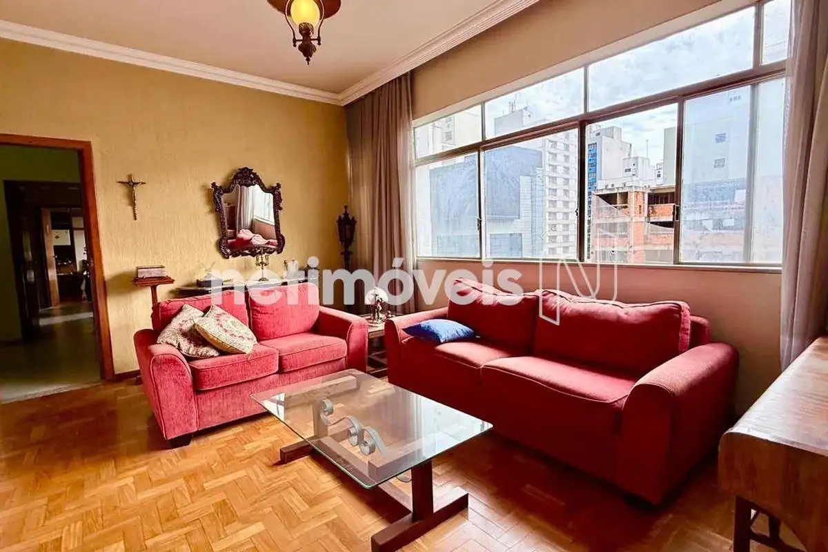Apartamento com 3 quartos — Centro, Belo Horizonte