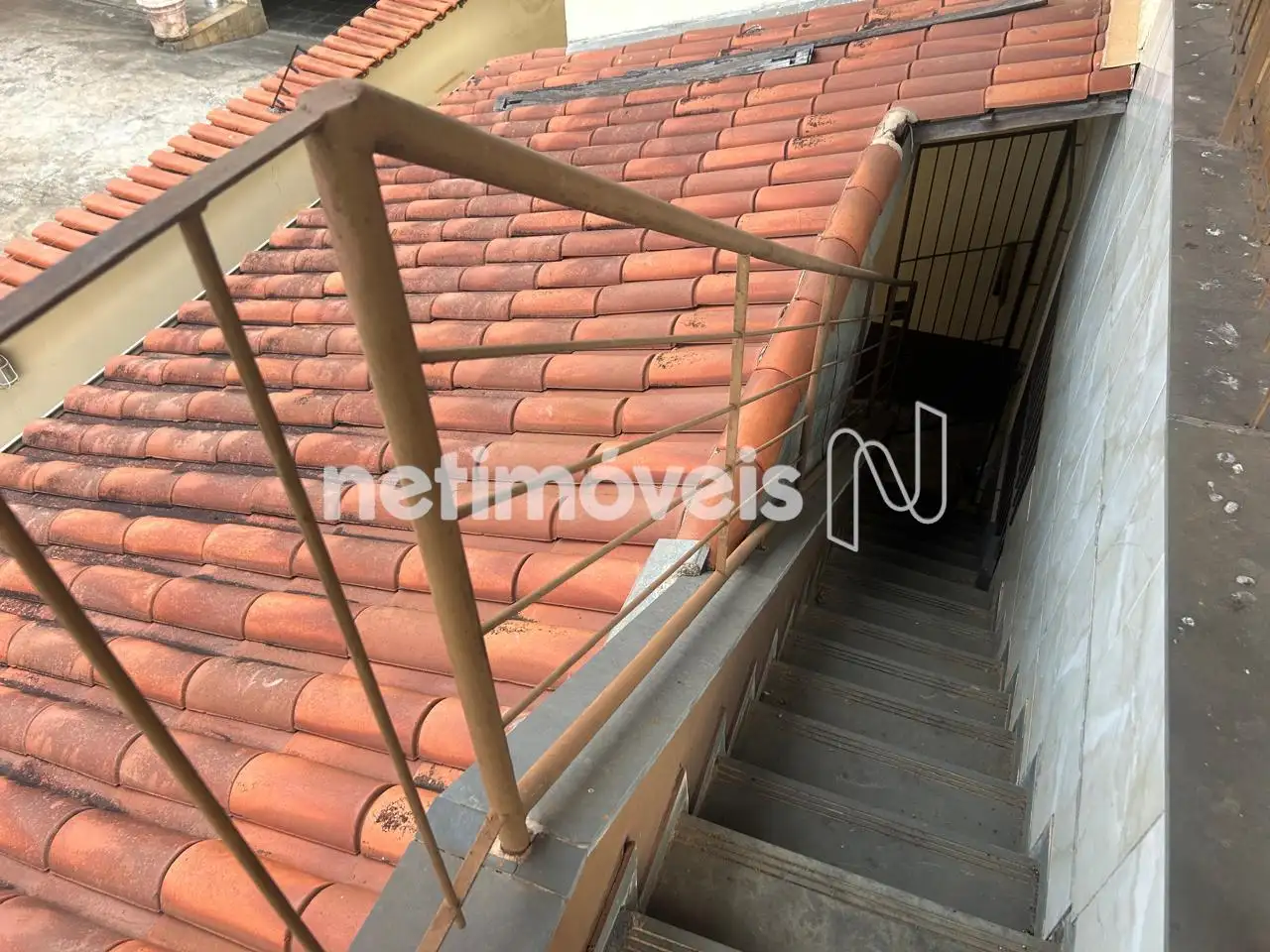 Escada de acesso ao terraço