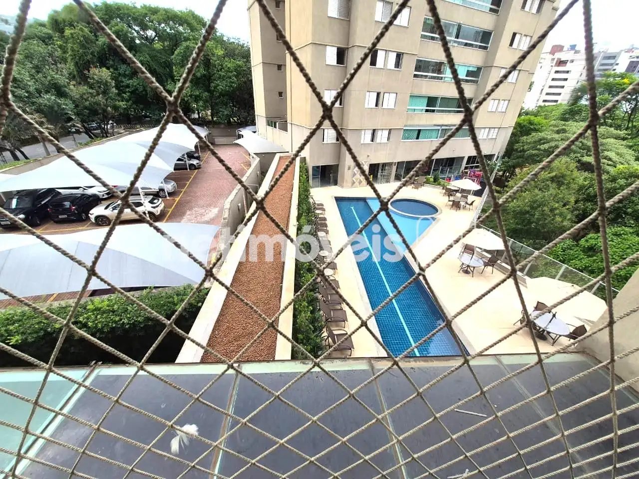Vista da sala
