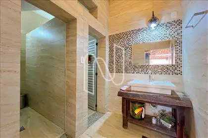 Banheiro e sauna 