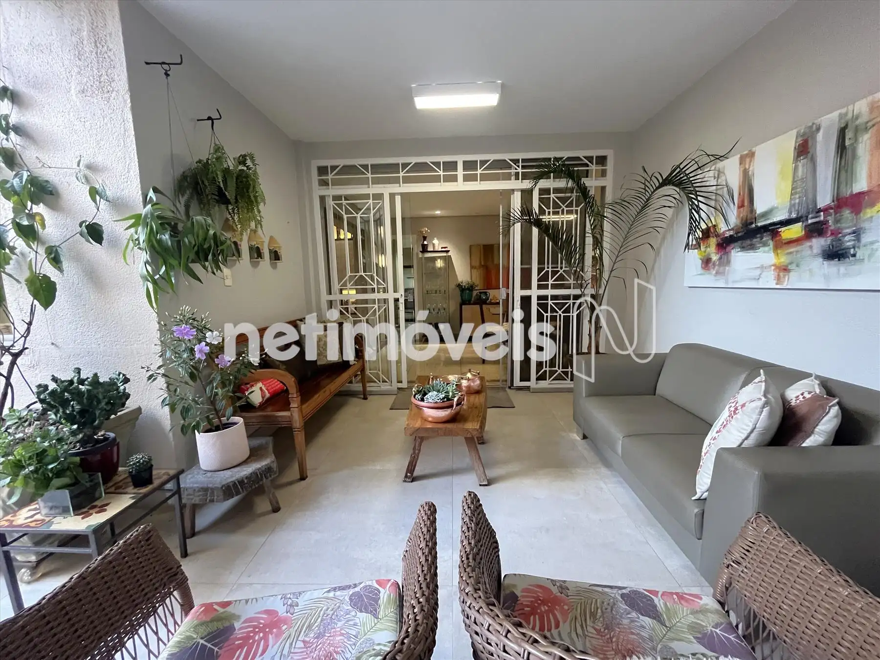 área privativa com sala integrada