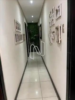 Corredor para os quartos