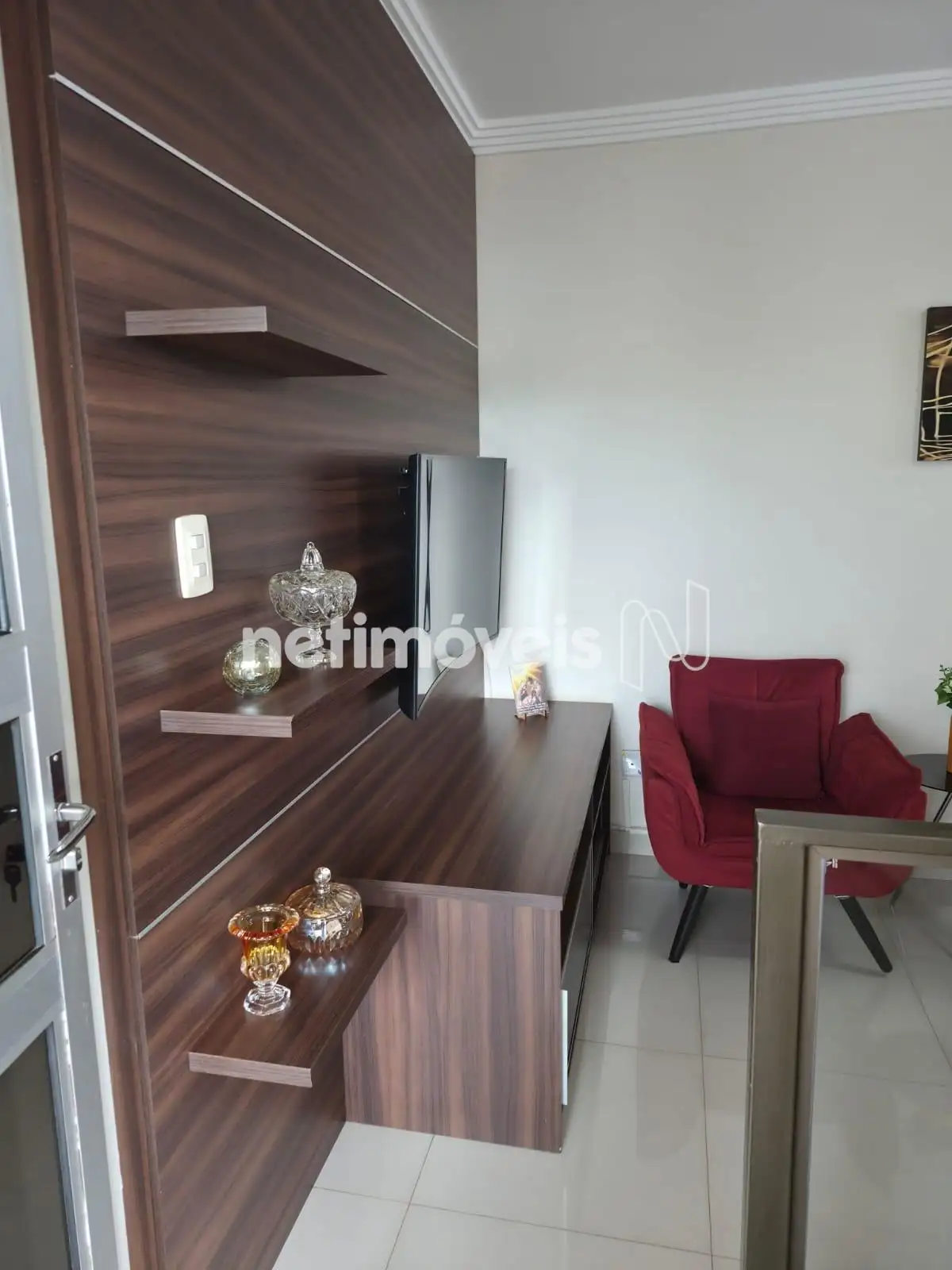 sala de estar painel TV