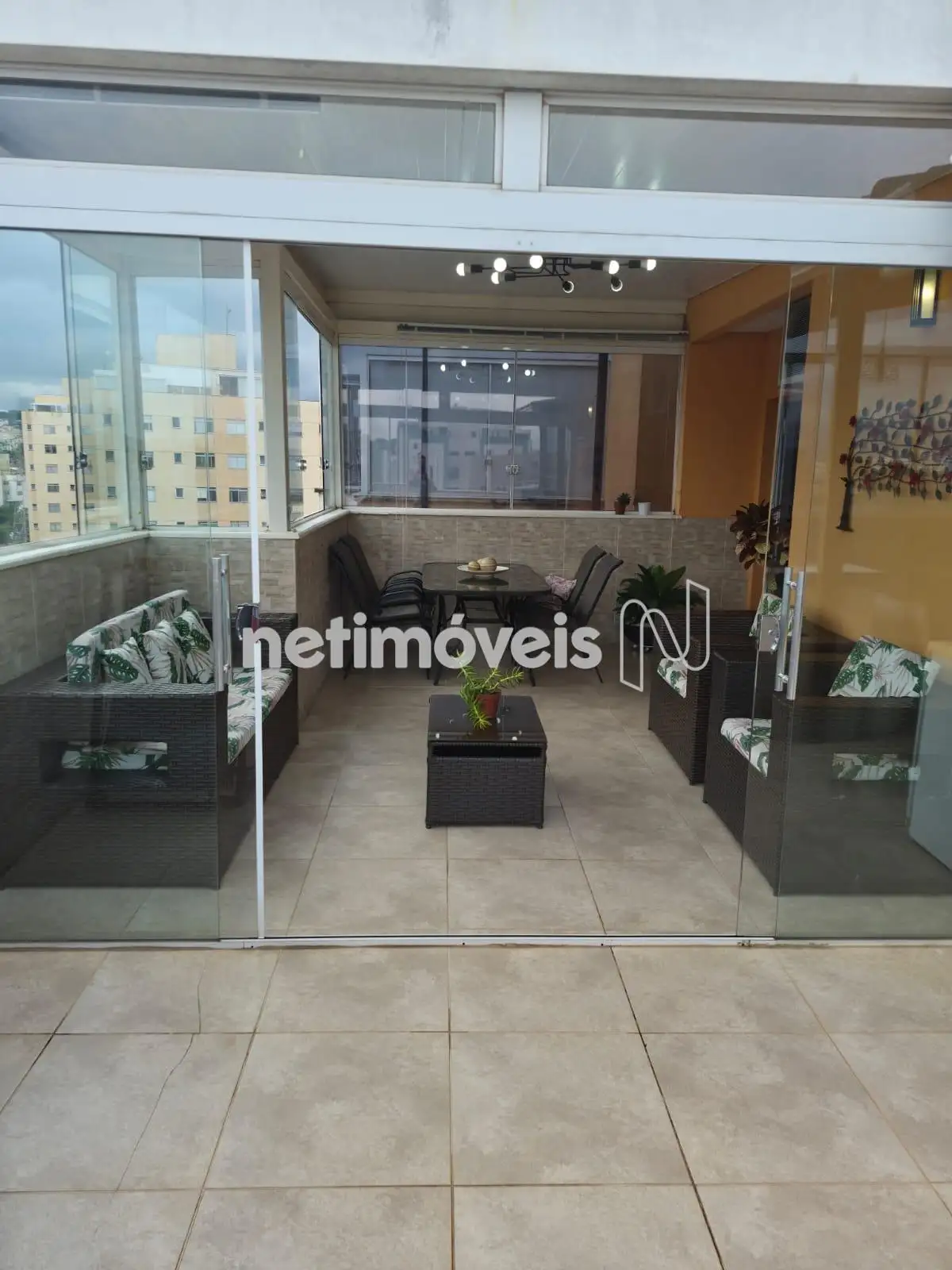 Vista cobertura parte interna