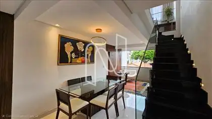 1º Pvto: Sala de Jantar Integrada com Estar