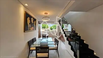 1º Pvto: Sala de Jantar Integrada com Estar 