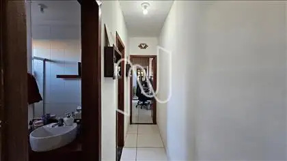 Corredor de acesso aos quartos 
