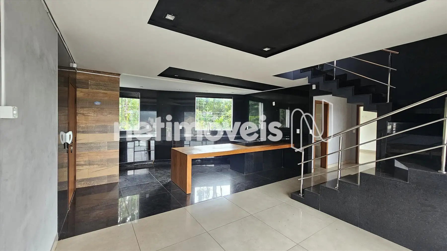 Sala Com Cozinha Americana 