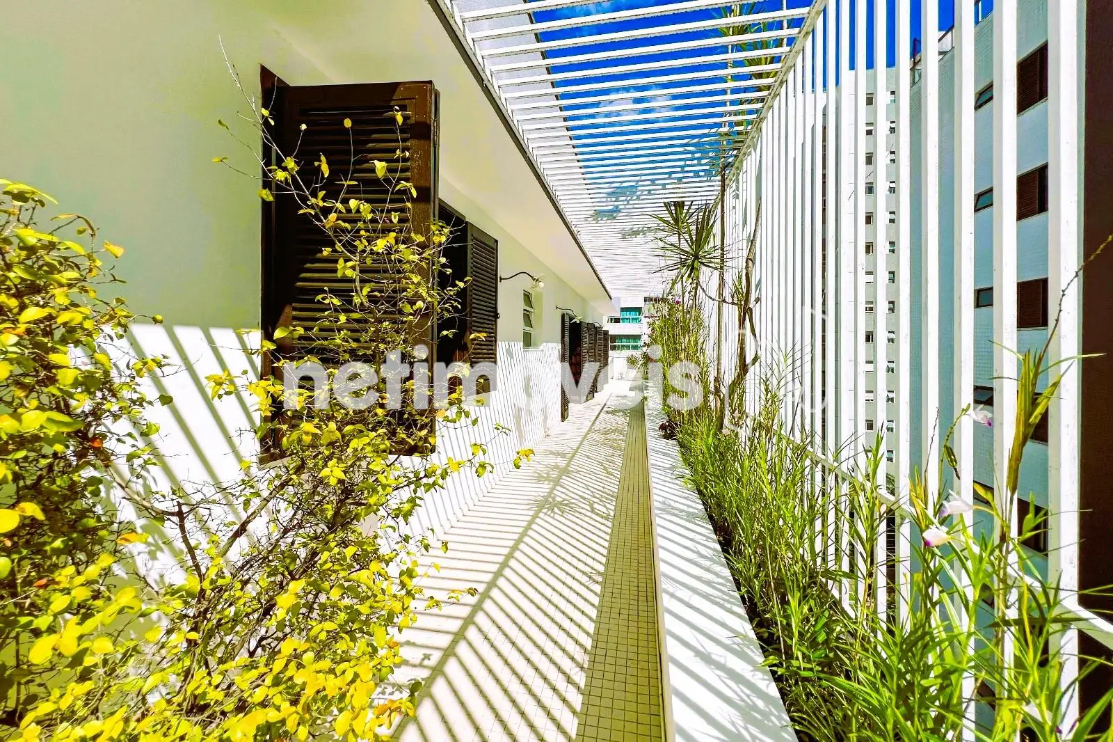 Pergolado e Jardim 