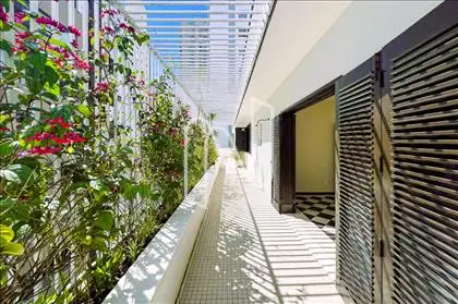 Terraço lateral- Pergolado e Jardim gigante  