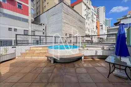 Lazer piscina com cascata