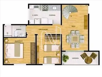 Planta baixa 1º pavimento  