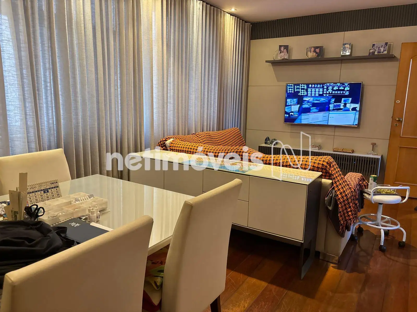 Sala de estar e jantar