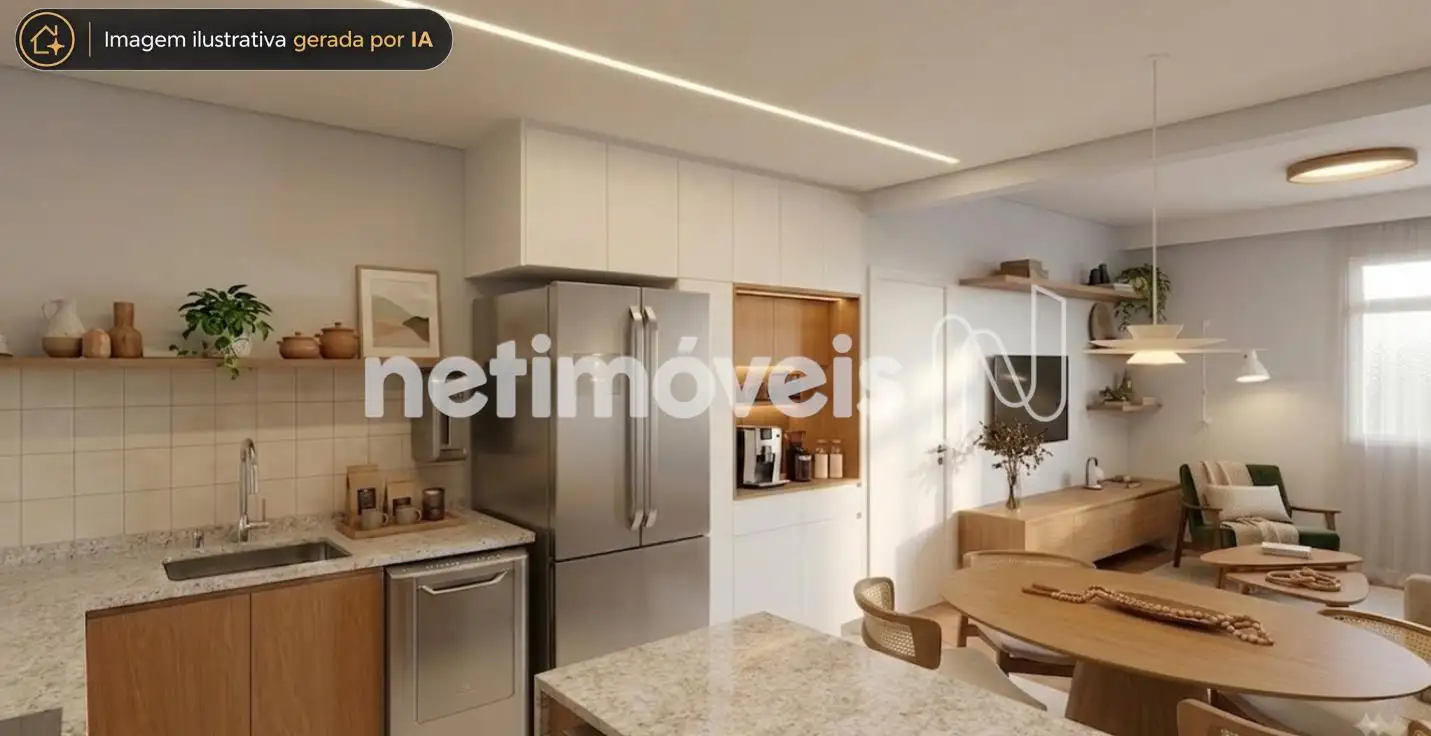 Cozinha - Simulação de decoração (IA)