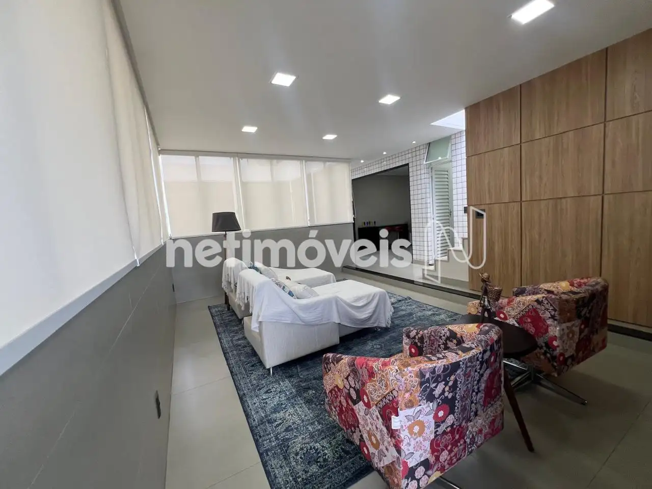 Sala de leitura e descanso