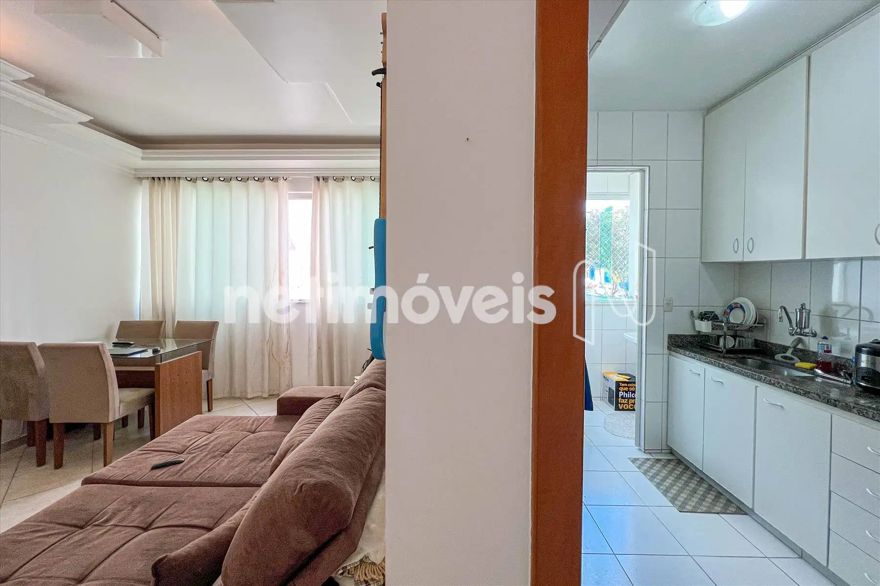 Sala e cozinha
