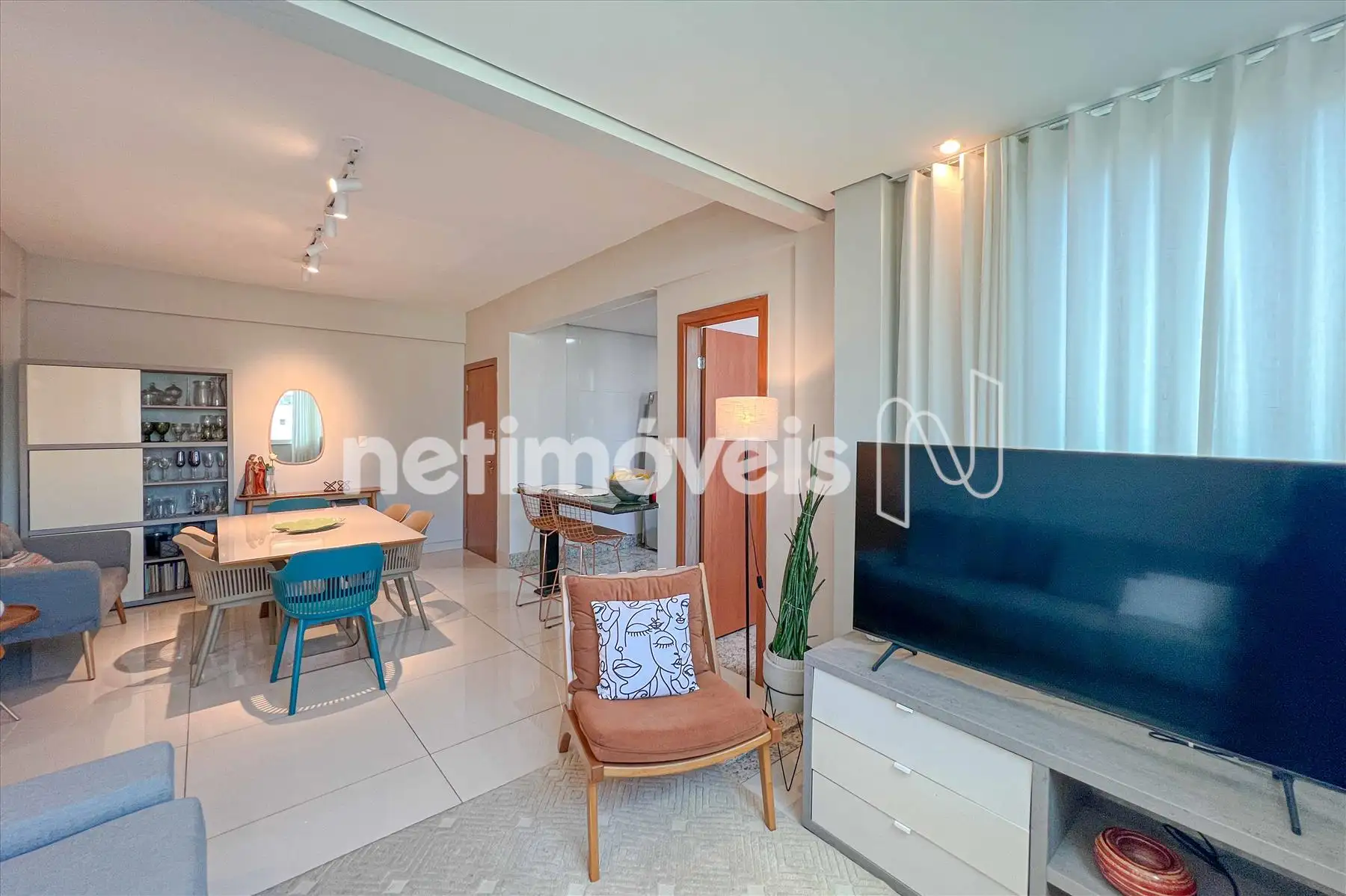 Sala para dois ambientes