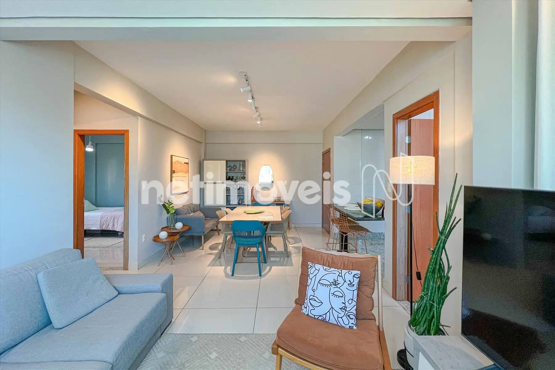 Sala para dois ambientes