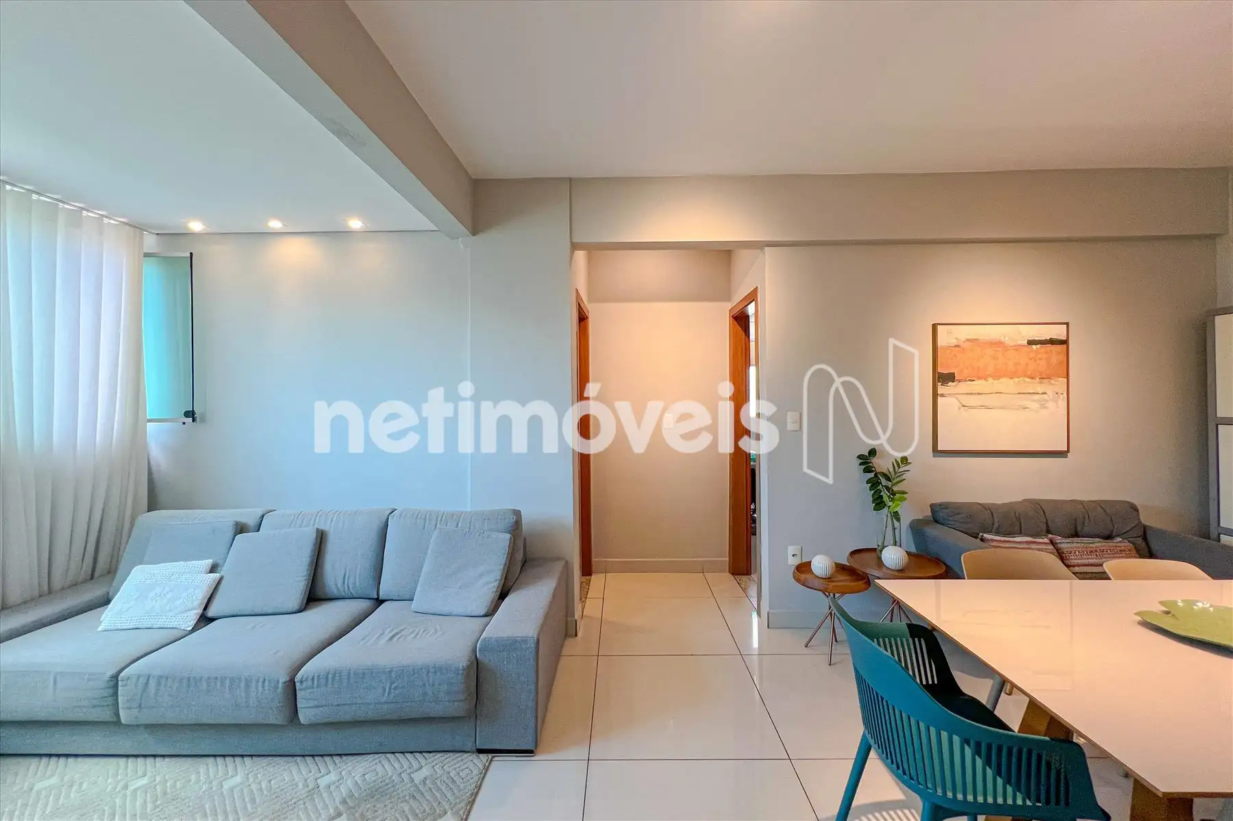 Sala para dois ambientes