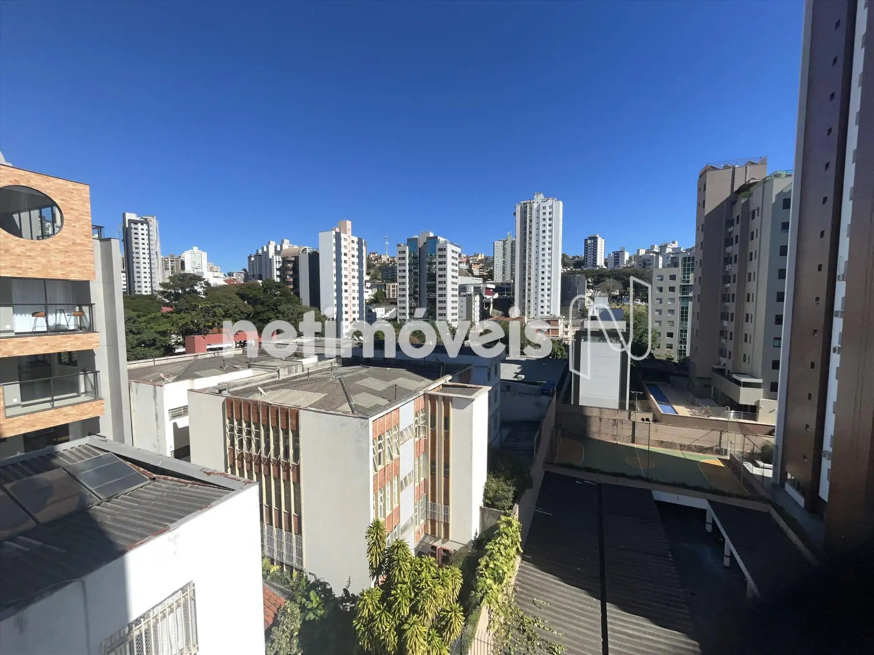 vista da janela da suíte