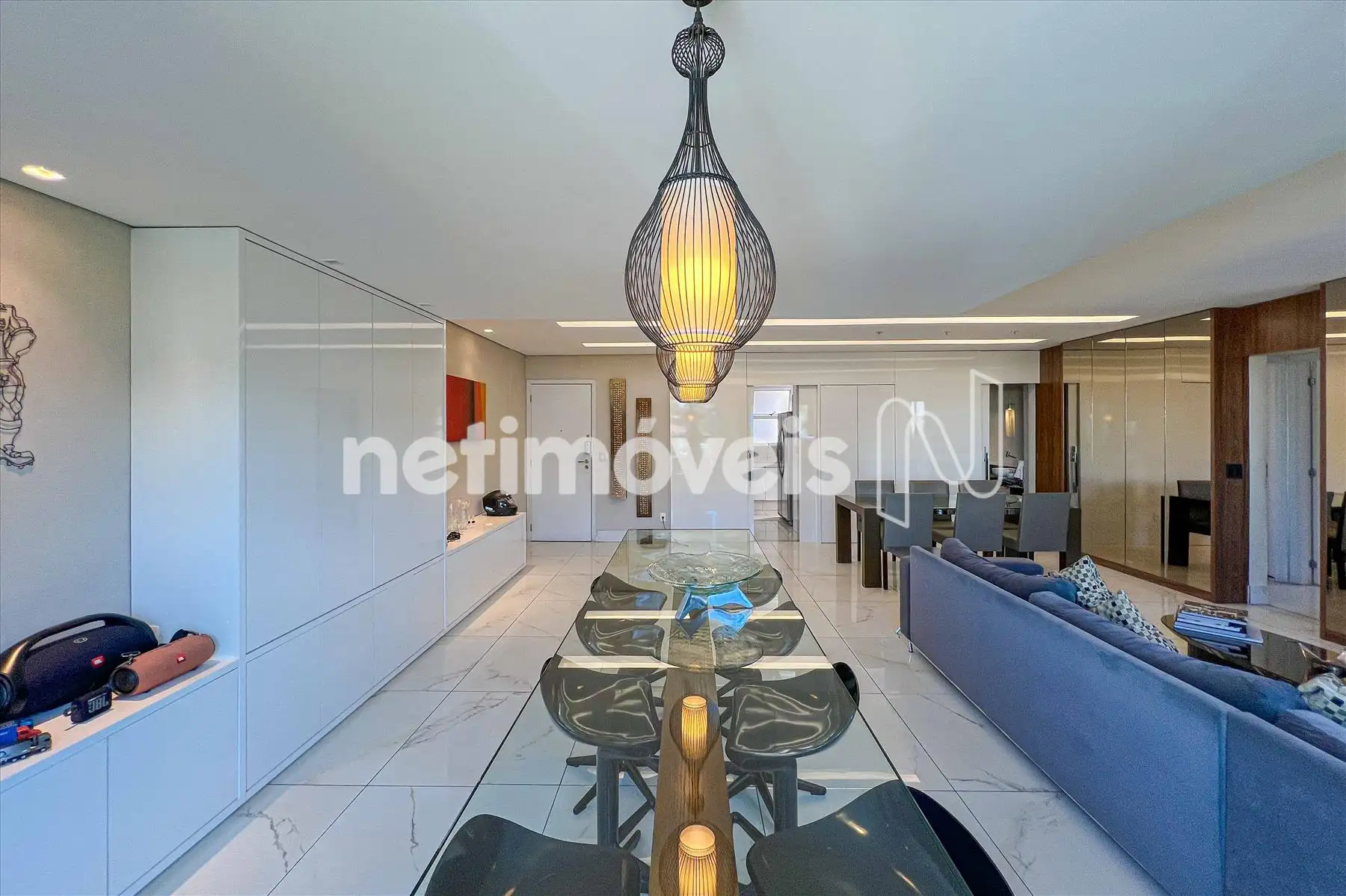 Sala para três ambientes