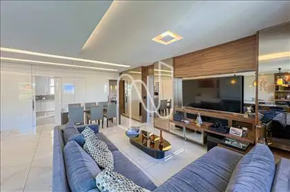 Sala para três ambientes