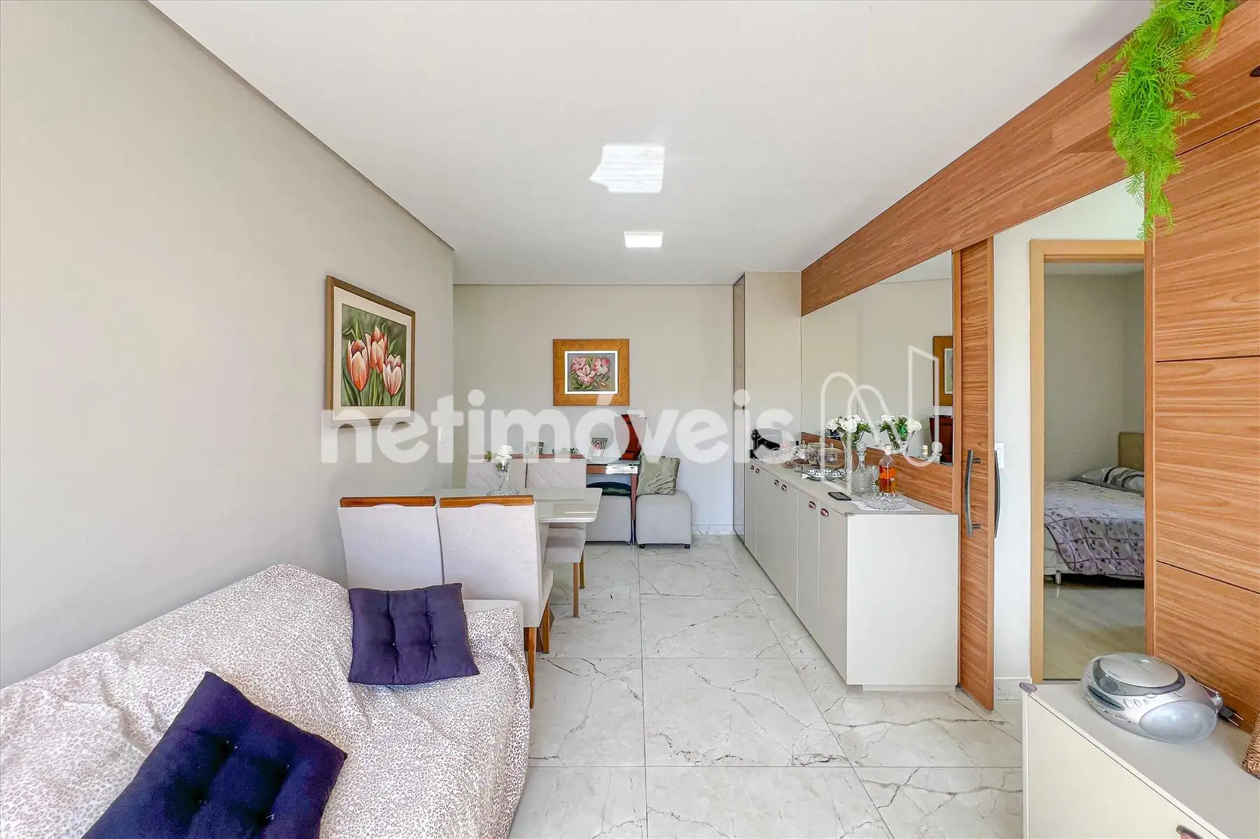 Sala de estar e jantar