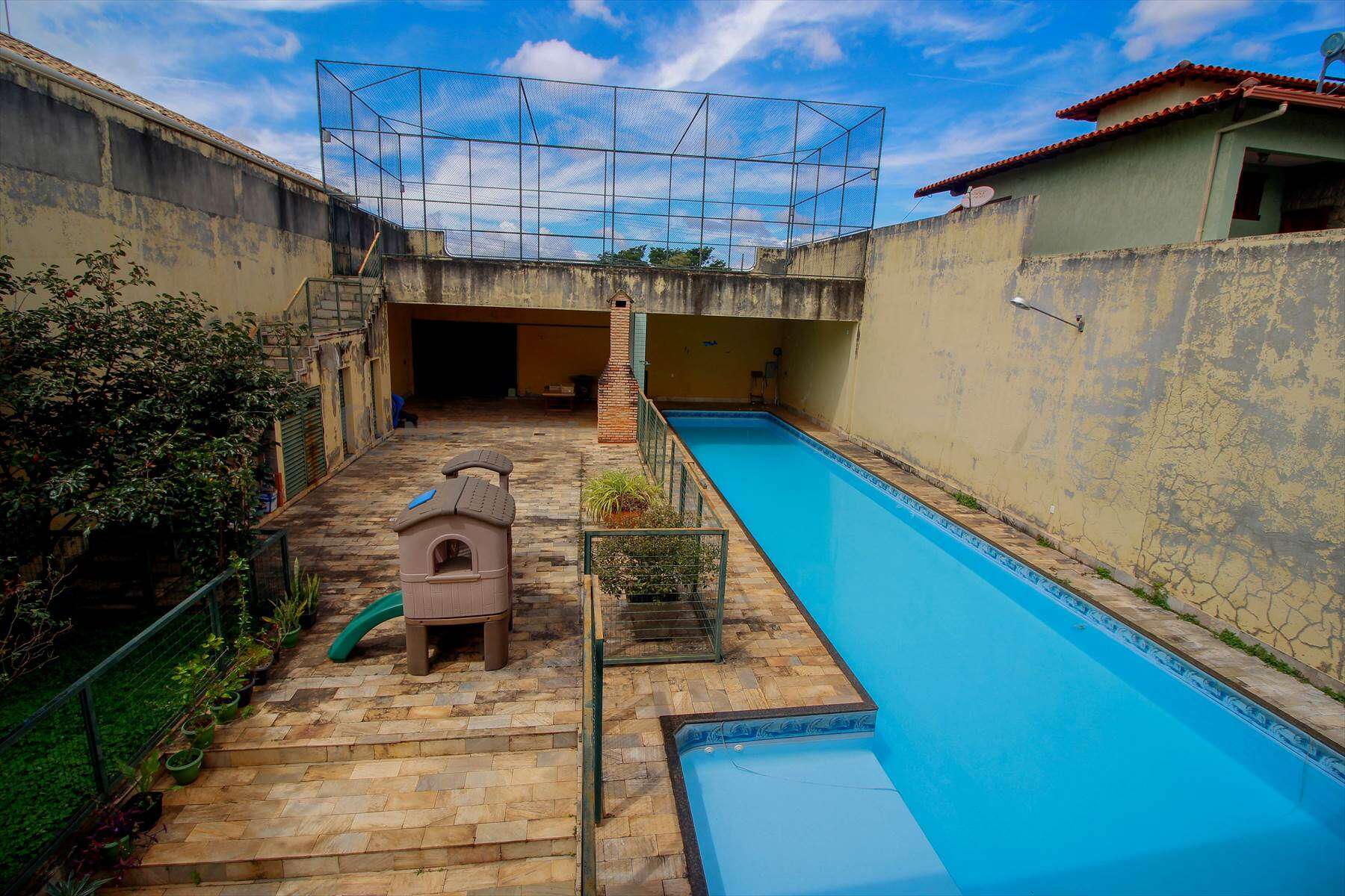 Vista da janela do quarto suíte 4