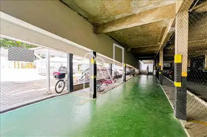 quadra e Bicicletário 