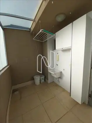 Lavanderia na cobertura 