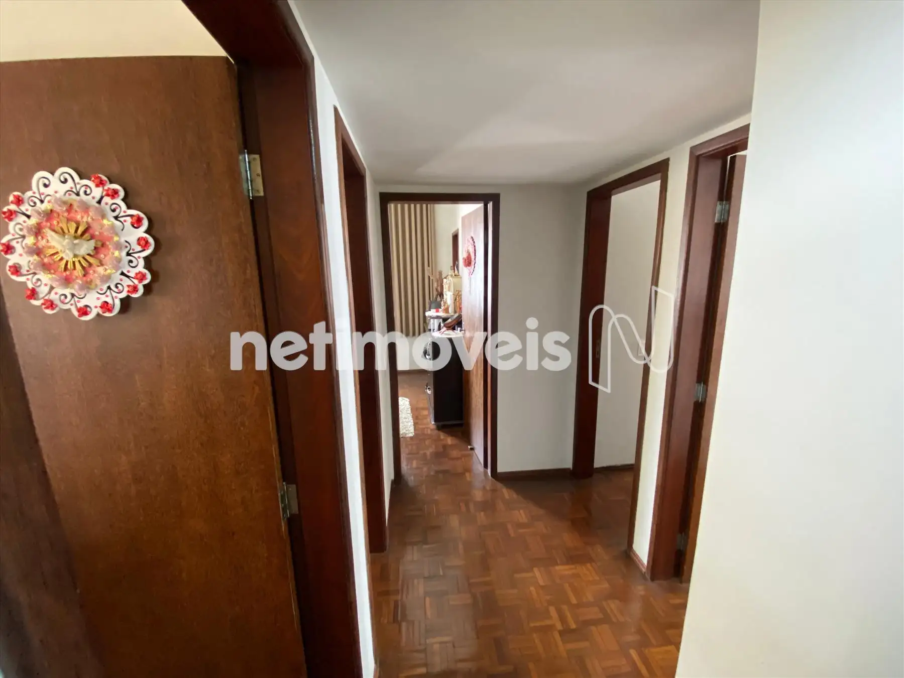 Corredor de acesso aos quartos