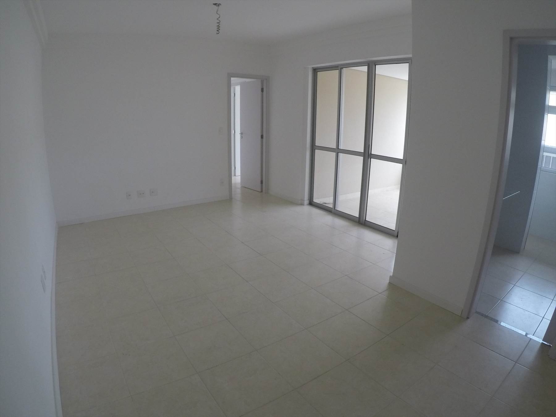 sala para 2 ambientes com varanda integrada