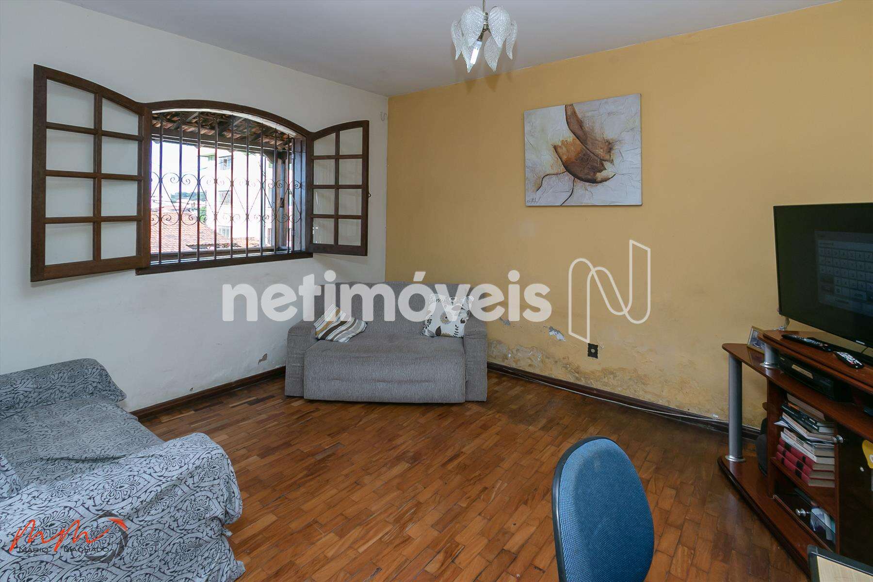 sala grande para  dois ambientes