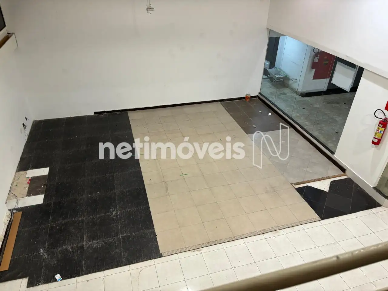 Vista de cima mezanino