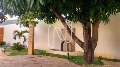Cascata e mini aquário de carpas 