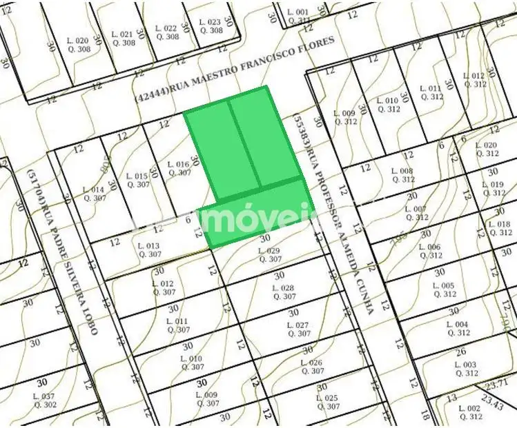 Croqui lotes 17, 18 e 30
