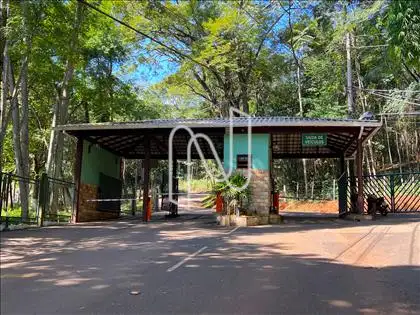 Portaria do condomínio ângulo interno