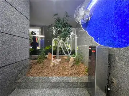 Jardim de inverno do hall social