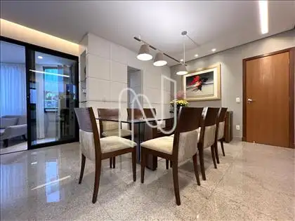 Sala e varanda integrada ângulo 5
