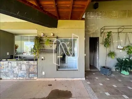 Sauna e cozinha de apoio