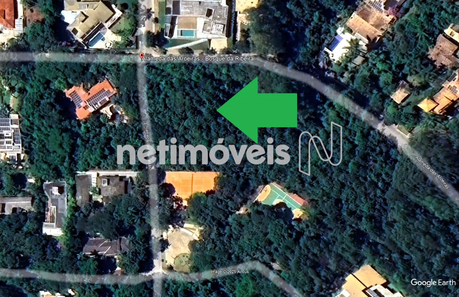 Localização Google Earth