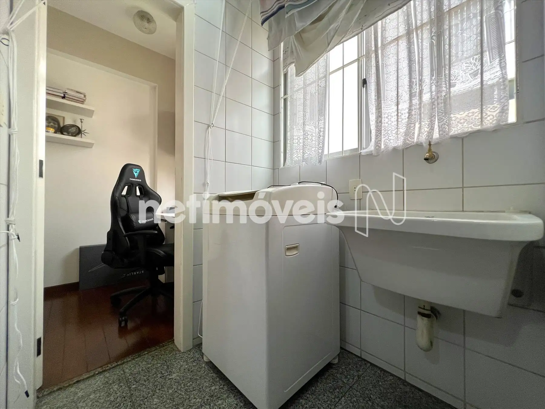 Área de serviço e escritório/home office