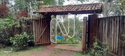 Entrada para as casas