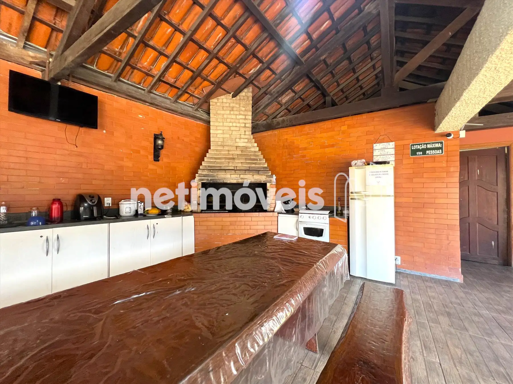 Espaço gourmet da área de lazer