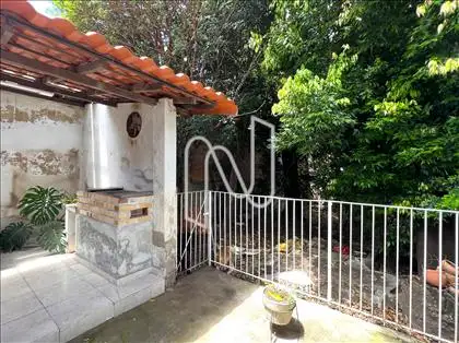 Área gourmet/Churrasqueira e bosque/pomar 