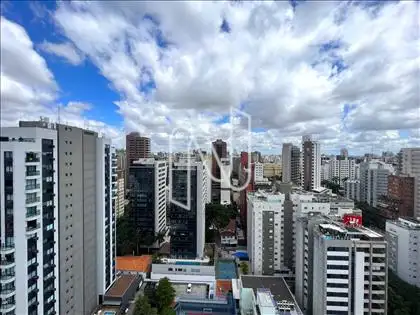 Vista frontal do espaço gourmet